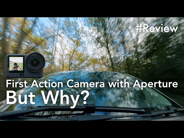 DJI Osmo Action 6 with Aperture But Why?