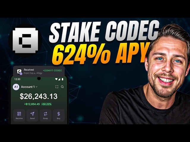 Codec Staking – Decode Your Way to 624% APY on Jupiter