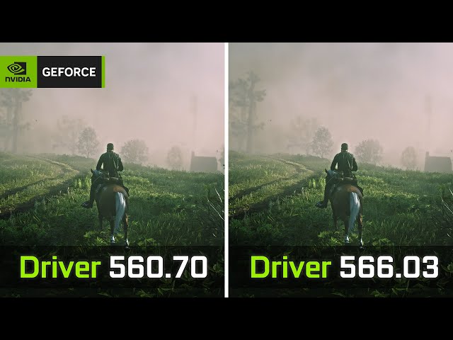 NVIDIA Drivers v560.70 vs v566.03 | Comparison