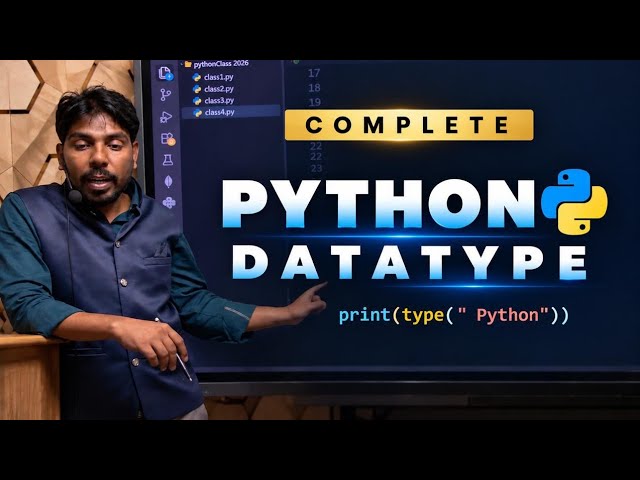 Data Type in Python💙 | Primitive & Non-Primitive | python full course | #datatypes #python
