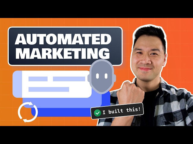 I built my own marketing machine