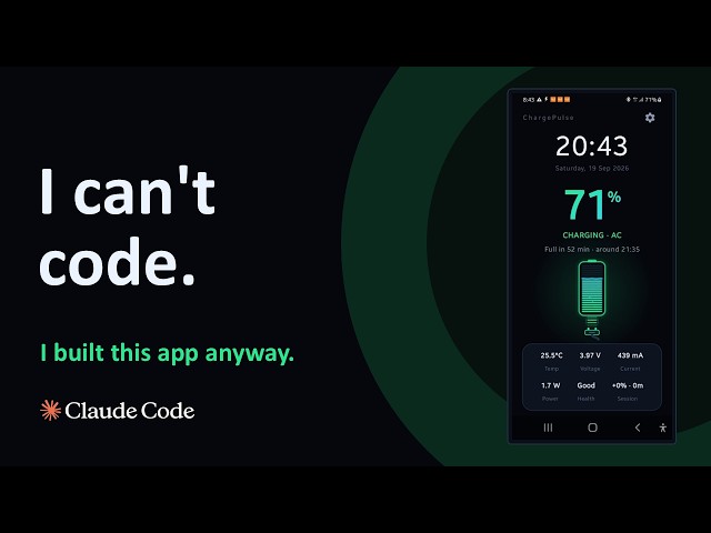 I built an Android app. I never wrote a line of code. 🚀