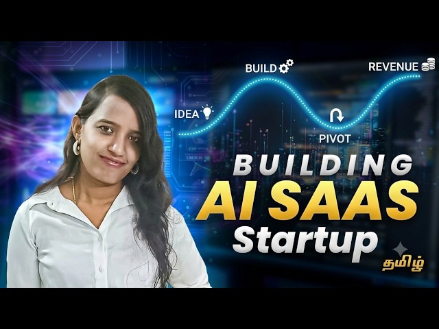 How I Built an AI SaaS From Zero to Paying Customers in Tamil | 6 Harsh Lessons From My AI Startup