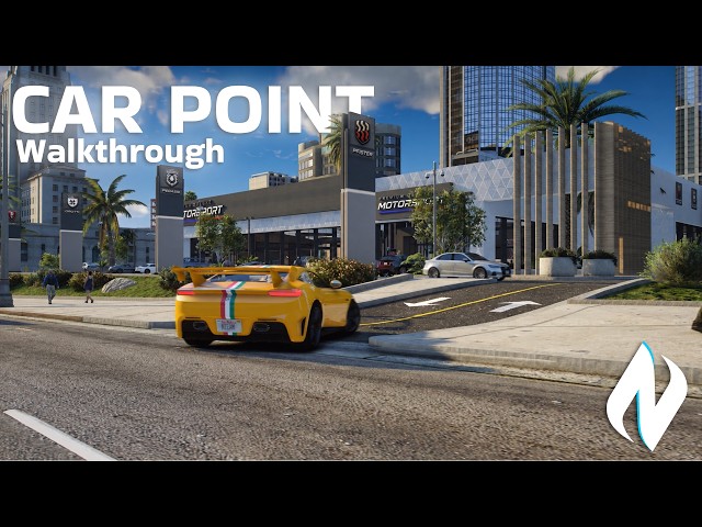 CAR POINT - Walkthrough - [5 FiveM Maps In 1 ]
