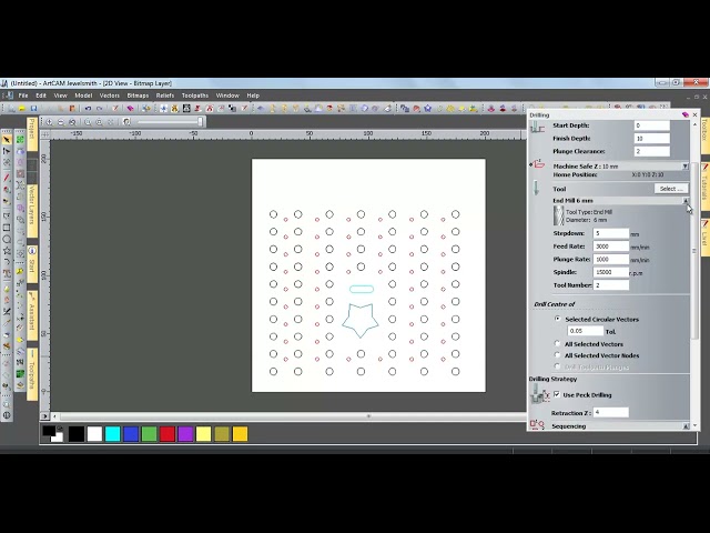 Lesson 82 Create Drilling Toolpath