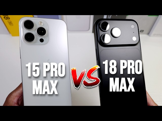 iPhone 18 Pro Max VS iPhone 15 Pro Max In 2026 (Camera Test, PUBG & Display & Speed Test & Speakers)
