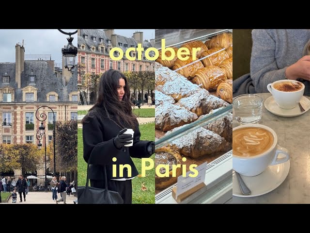 october in Paris: peaceful days, shopping, friends & food