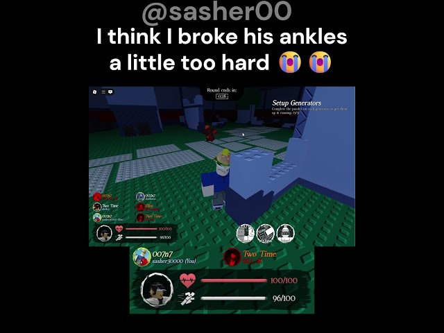 how did this 007n7 tech actually work 😭😭 #roblox #forsaken