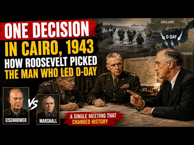 One Decision In Cairo, December 1943 — How Roosevelt Picked The Man Who Led D Day