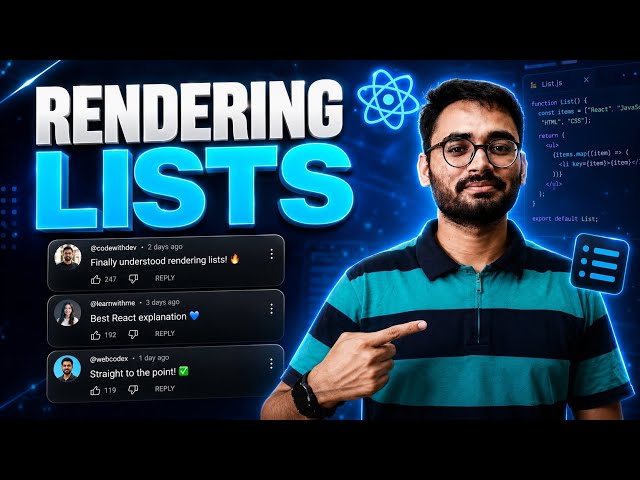 Rendering Lists In React. Map, Key, Filter 