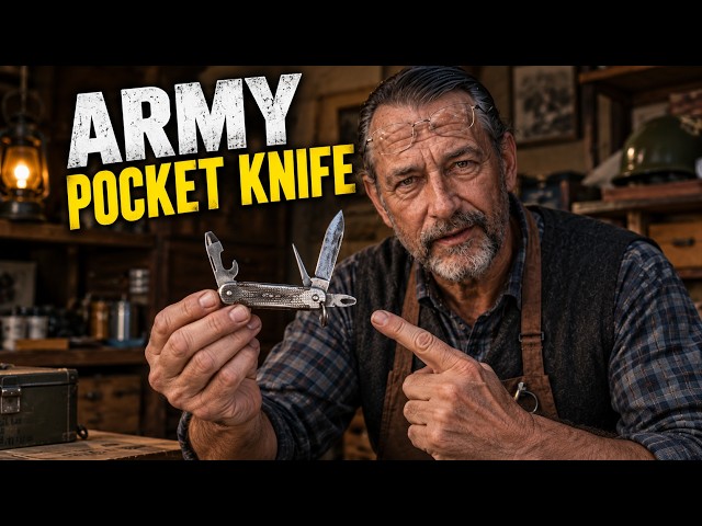 The Army Issued a Pocket Knife That Looked Like a Scout Knife — It Was Built for Work, Not Fighting