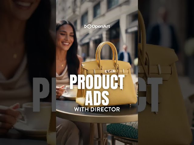 Can AI direct a luxury product ad? #ai #productdesign #openart