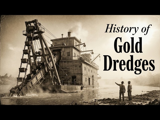 The Floating Machines That Ate Entire Valleys — Gold Dredges