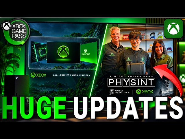 Xbox Just Dropped a Ton of HUGE Surprises | Xbox Update!