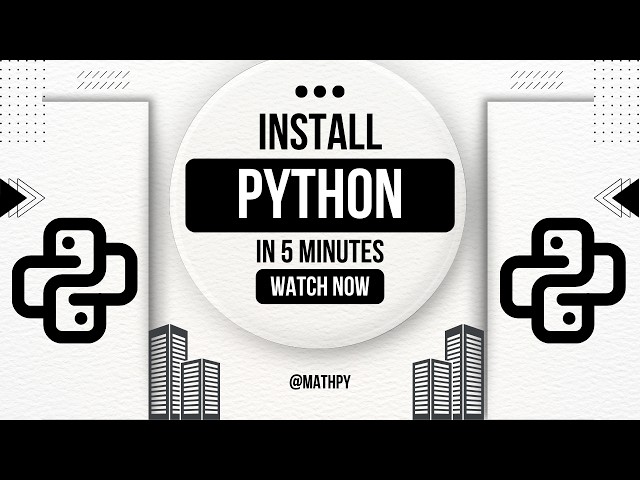 How To Download & Install Python! Simple Explanation (Step-by-Step for Beginners) Python Tutorial #1
