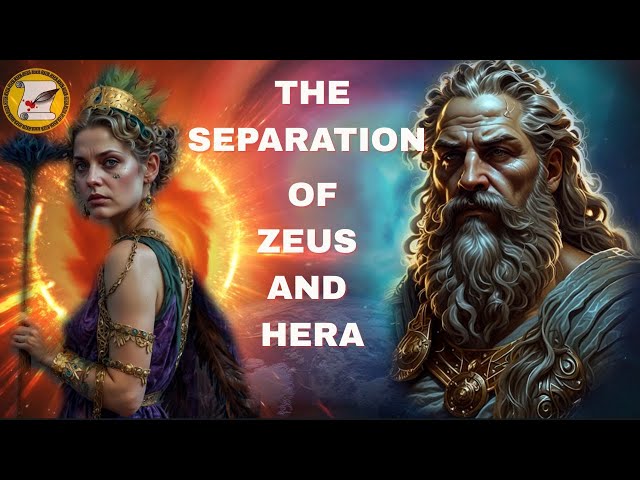 GREEK MYTHOLOGY STORIES -THE SEPARATION OF ZEUS AND HERA.