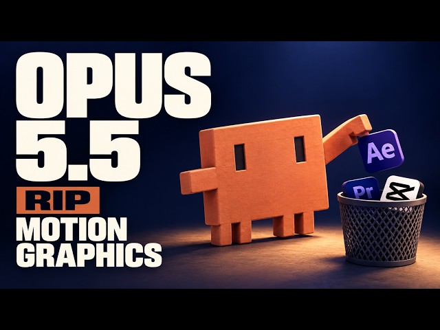 OPUS 5.5 Just Killed Motion Graphics Designers!