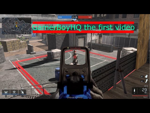 GamerBoys first video! - IronSight