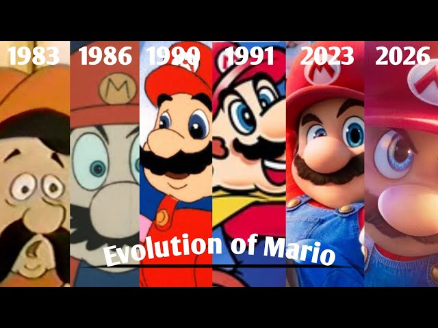 Evolution of Mario