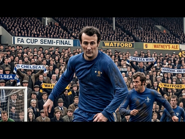 Peter Houseman (Chelsea) vs Watford 1970 | An unforgettable performance!