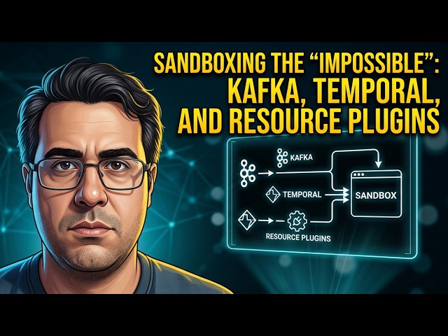 Sandboxing the "impossible": Kafka, Temporal, and resource plugins