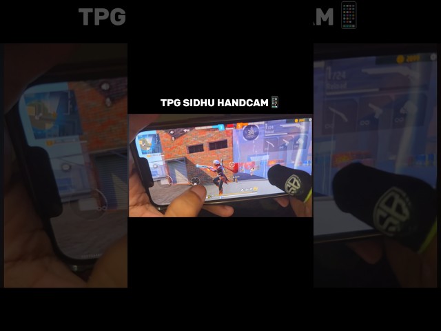 2 Fingers Handcam📱TPG SIDHU Game Play 🔥 #shorts #freefire