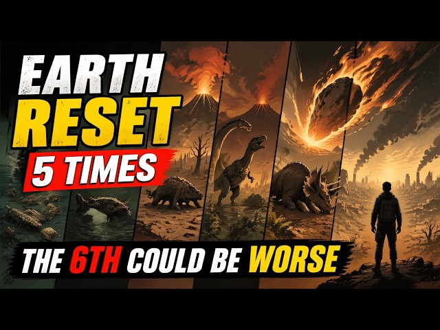 Earth Reset Itself 5 Times… The 6th Could Be Worse | History For Sleep