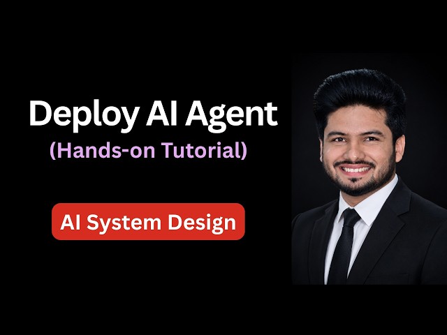 Agent Deployment in One Video - LangChain Agent Deployment - Don't miss this