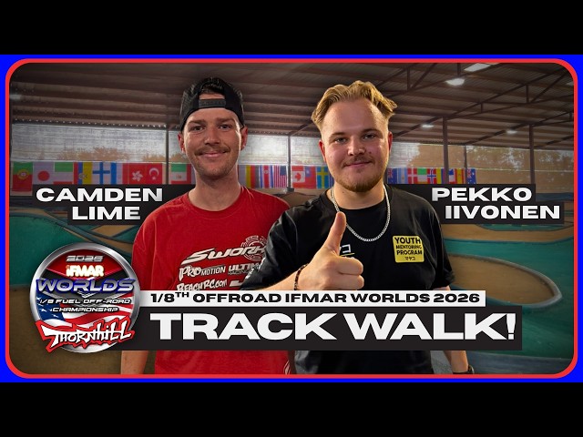 Track Walk with Pekko and Camden Lime | 2026 IFMAR Worlds
