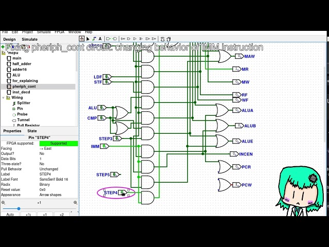 Making Instruction decoder 2 [Logisim CPU] #CPU #logic #electronics