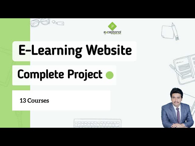 Build website project e learning | php project | web development projects Part 13 Courses Admin View