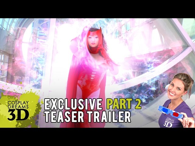 Cosplay Dreams 3D SDCC Preview Part 2 (3D)