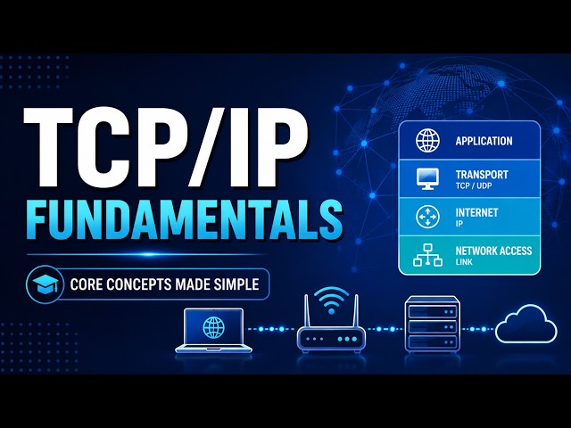 TCP/IP Fundamentals Complete Course - Beginner to Advanced