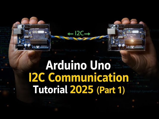 Arduino Uno I2C Communication Tutorial (Part 1) | Complete Setup & Basics (2025)