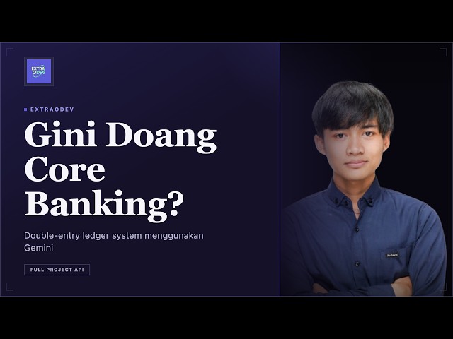 Building Core Banking & E-Wallet in Golang: Double-Entry Ledger (Full Project)