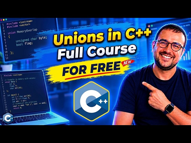 Unions in C++ Full Course For FREE