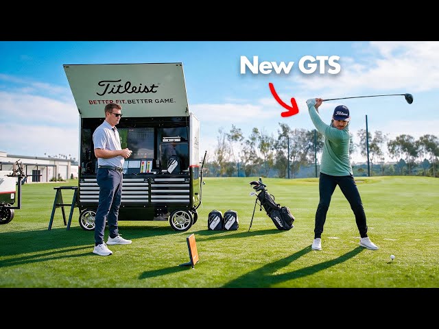 Full Titleist Club Fitting | New GTS Driver 
