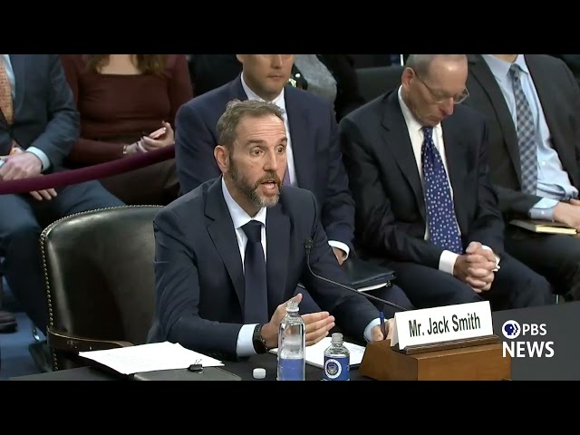 WATCH: Sen. Durbin questions Jack Smith on Trump investigations