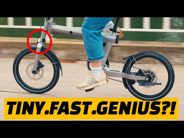 The Folding E-Bike Built Like a Supercar?!