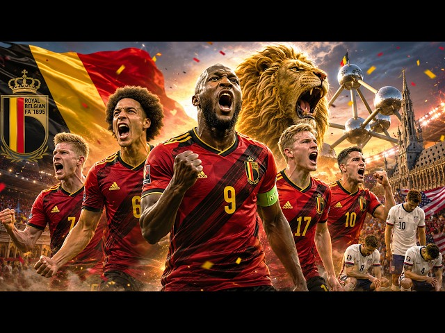 BELGIUM WORLD CUP SONG | The Night America Fell to the Red Devils