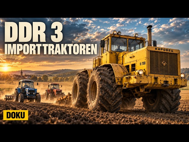 DDR 3 - Importtraktoren (DDR DOKU, TRAKTOREN Doku, LANDTECHNIK Doku)