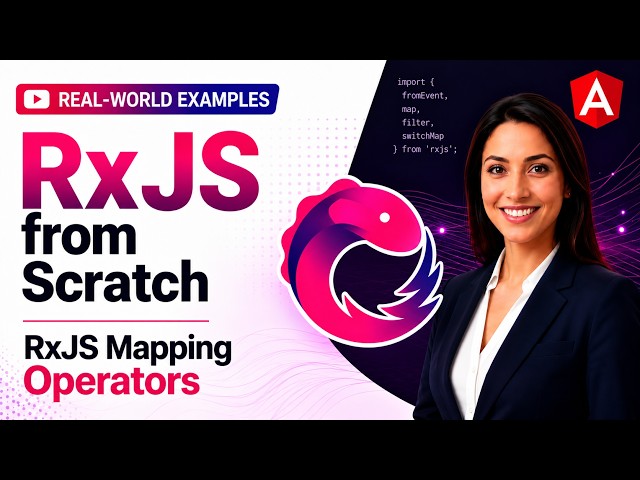 4 RxJS Mapping Operators You Must Know | switchMap, mergeMap, concatMap, exhaustMap