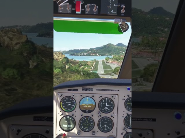 Best St Barts Landing #flightsimulator #msfs2024 #msfs #aviation #landing #microsoftflightsimulator