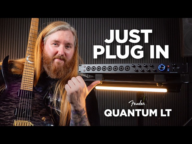 Recording Guitar Has Never Been This Easy: Fender Quantum LT Audio Interface
