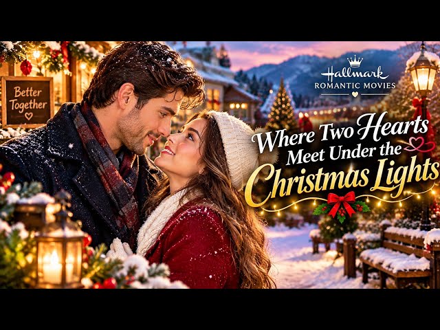 Where Two Hearts Meet Under the Christmas Lights | Hallmark Romantic Movie |✨❤️