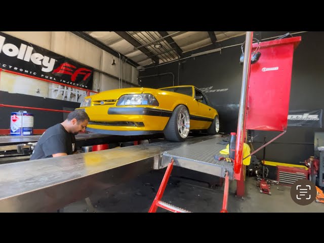 Finally got yellow bee a real dyno tune￼