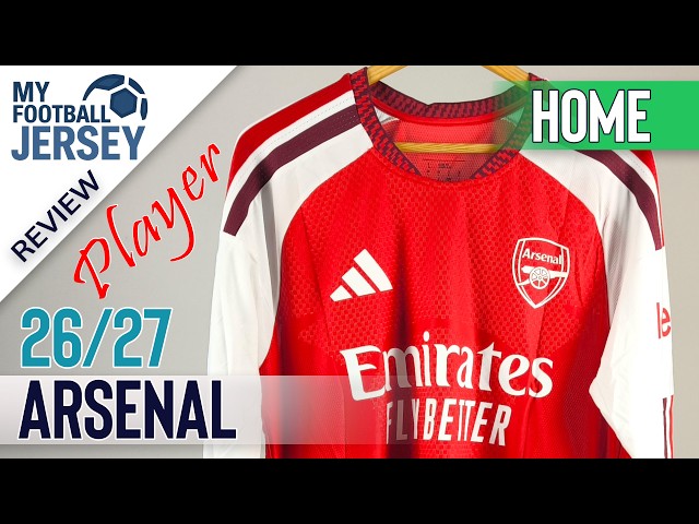 Arsenal Home Jersey (Long Sleeve) 26/27 Ødegaard (GetCheapJerseys) Player Version Review