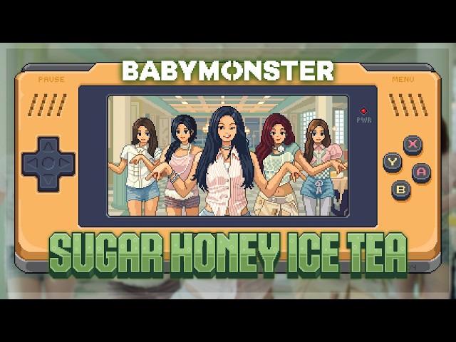 BABYMONSTER 'SUGAR HONEY ICE TEA' | 8-Bit Style 🎮