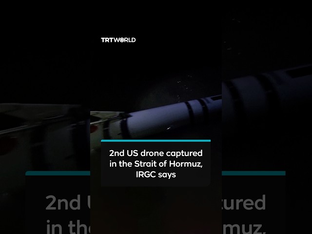 2nd US drone captured in the Strait of Hormuz, IRGC says