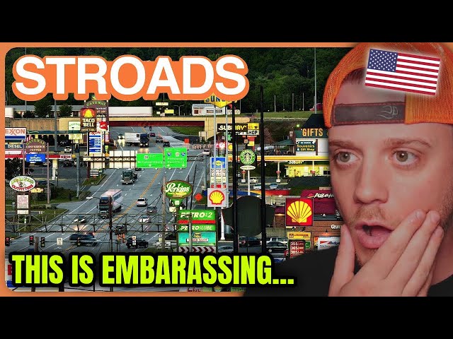 Stroads are Ugly, Expensive, and Dangerous (American Reacts)